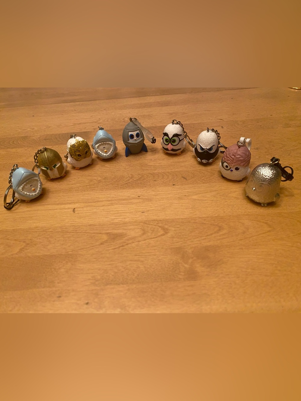 Coop Squad Lot of 9 variety keychains